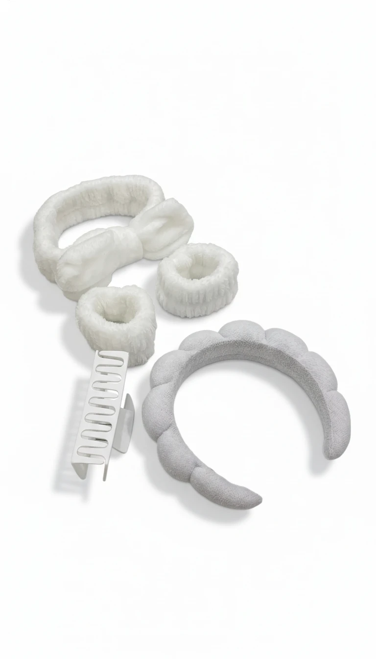 🎀 طقم إكسسوارات شعر شكو ماكو – Cozy Mood